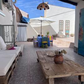 Casa del Carbonero Patio with Chill-Out Area in Archivel, hotel en Archivel