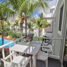 CRYSTAL SEA VIEW and POOL VIEW studios Punta Cana, viešbutis Punta Kanoje