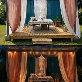 Les pieds dans l'eau Pergola、Fleurvilleのホテル