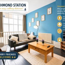 Cosy Richmond Home Walk to Station & River, hotel in Richmond