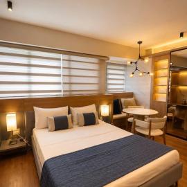Flat Moderno no Hotel Saint Moritz, Garagem, Localização privilegiada
