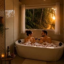 Chalé Céu de Minas, hotel i Visconde De Maua