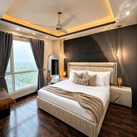 ELYSIUM TOWER- One Bedroom Luxury Apartment With Balcony & City View OPP Centaurus Mall Islamabad