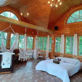 Jumpravmuižas pirtiņa ar kublu, hotel v destinaci Mežotne