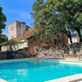 Le Moulin de Pech Garrigou, maison en pierre au calme