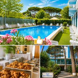 B&B Promenade Hotel Simple con Piscina, hotel di Milano Marittima