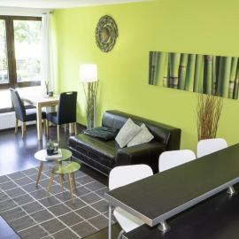 Zentrales Apartment, Messe & Hbf, Tiefgarage: Essen'de bir otel
