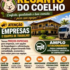 pousada recanto do coelho, хотел в Roseira