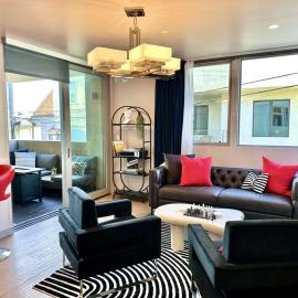 Ocean View Balcony, BBQ, 4 Min Walk to Beach