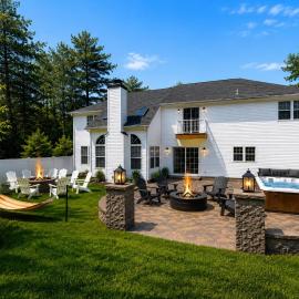 Luxury 5BR Retreat - Hot Tub - Game Room - 2 Fire Pits