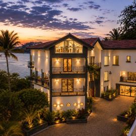Exclusive Retreats Newest Beachfront Estate w Staff, Breakfast & Chef Available