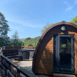 Eskdale Glamping Pods with Wood Fired Hot Tubs, hotel u gradu 'Boot'