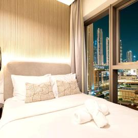 Velora Stylish Downtown Stay near Dubai Mall