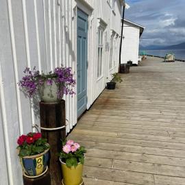 2. etg i Dampskipsbrygga, Lødingen havn, hotelli kohteessa Lødingen
