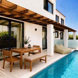 athanasian side sea view home, hotel a Polykhrono