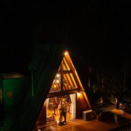Chalé alto da serra