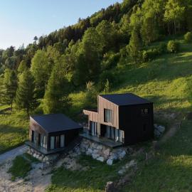 Aer & Rowa Chalets by Ekow, viešbutis mieste Statjunea Borsa