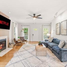 Sleeps 12 Near Downtown GVL Game Room Fire Pit
