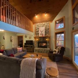 Cabin with incredible view Blue Ridge Parkway