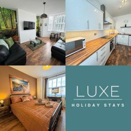 Spanish City View 3 Stunning sea front apartment Free onsite parking, hotel in Whitley Bay