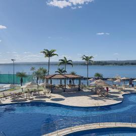 Flat 337 vista lago no Lake side