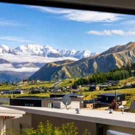 Alpine Vista with Mountain Views, Pool and Spa