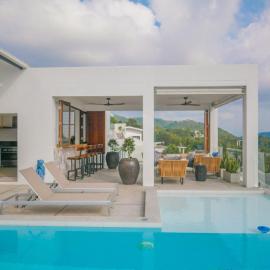 Botan Villa 3Br Private Pool Sea View in Chaweng