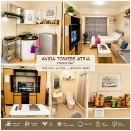 Iloilo City में, होटल 1126 Tower I Avida Atria Iloilo Pool View