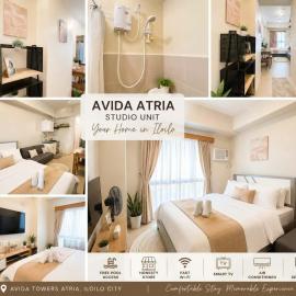 732 T4 Atria Iloilo Pool View Free Access Comfy Central, hotelli kohteessa Iloilo City