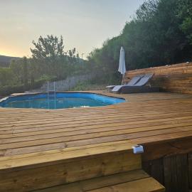 Maison 4 chambres avec piscine, hotel u gradu Rochemaure