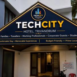 Tech City Hotel Trivandrum, hotel em Trivandrum