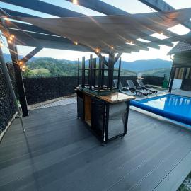 The Alpine Poolhouse