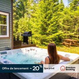 Le Floréa with Private Spa, BBQ & Garden, Games, Nature & Relax, מלון בValcartier Station