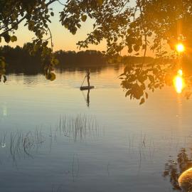 Private Riverside Cabin, Utajärvi, hotel Korhola városában
