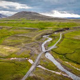 Laugarfell Accommodation & Hot Springs، فندق في Laugarfell
