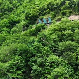 Lugela-Ghunji Cottages - ლუგელა-ღუნჯის კოტეჯები, hotel u gradu 'Mukhuri'