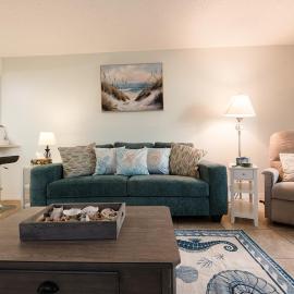 St Augustine Beach 2 bedroom 2 bath beach condo