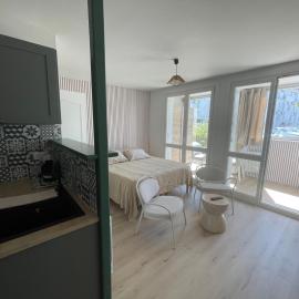 Studio L'Île verte à 50 mètres de la plage