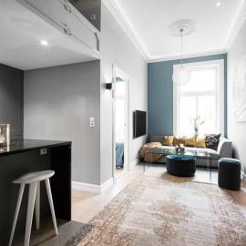 Elegant Frogner Apartment 40sqm with Loft & High Ceilings