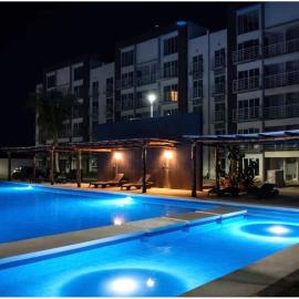 Nice AptPoolBeach ClubParkingGymACBarraVieja, hotell i Barra Vieja