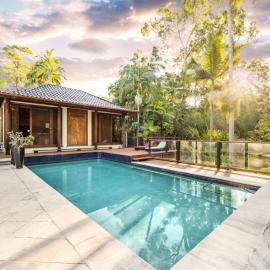 Pool Tennis and Cinema 7Beds Bali Inspired Retreat
