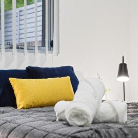 Stylish CBD Oasis near Westfield, Private Secure Parking