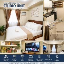 Iloilo City में, होटल 711 Tower 3 Avida Atria Iloilo Comfy Cozy Central