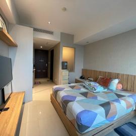 u residence 2 golf view studio lippo karawaci
