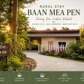 Rural Stay Baan Mea Pen Chiang Rai Nature Retreat, hotel in Ban Pang Mung
