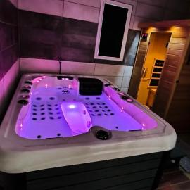 Gîte spa jacuzzi sauna privatif en baie de somme