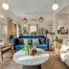 HIREAVILLA - Chic 4BR with Private Pool in Arpora