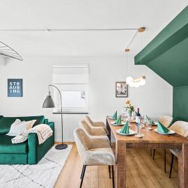 Zentrales Apartment I Balkon I bis zu 6 Gäste