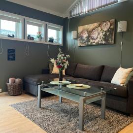 Minihus med sovehems og sovesofa, hotel v destinaci Fredrikstad