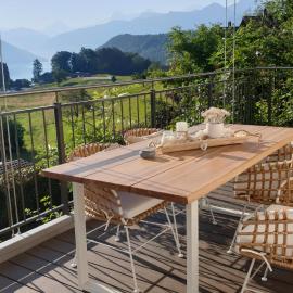 Switzerland Ferienwohnung am Thunersee, XXL Terrasse